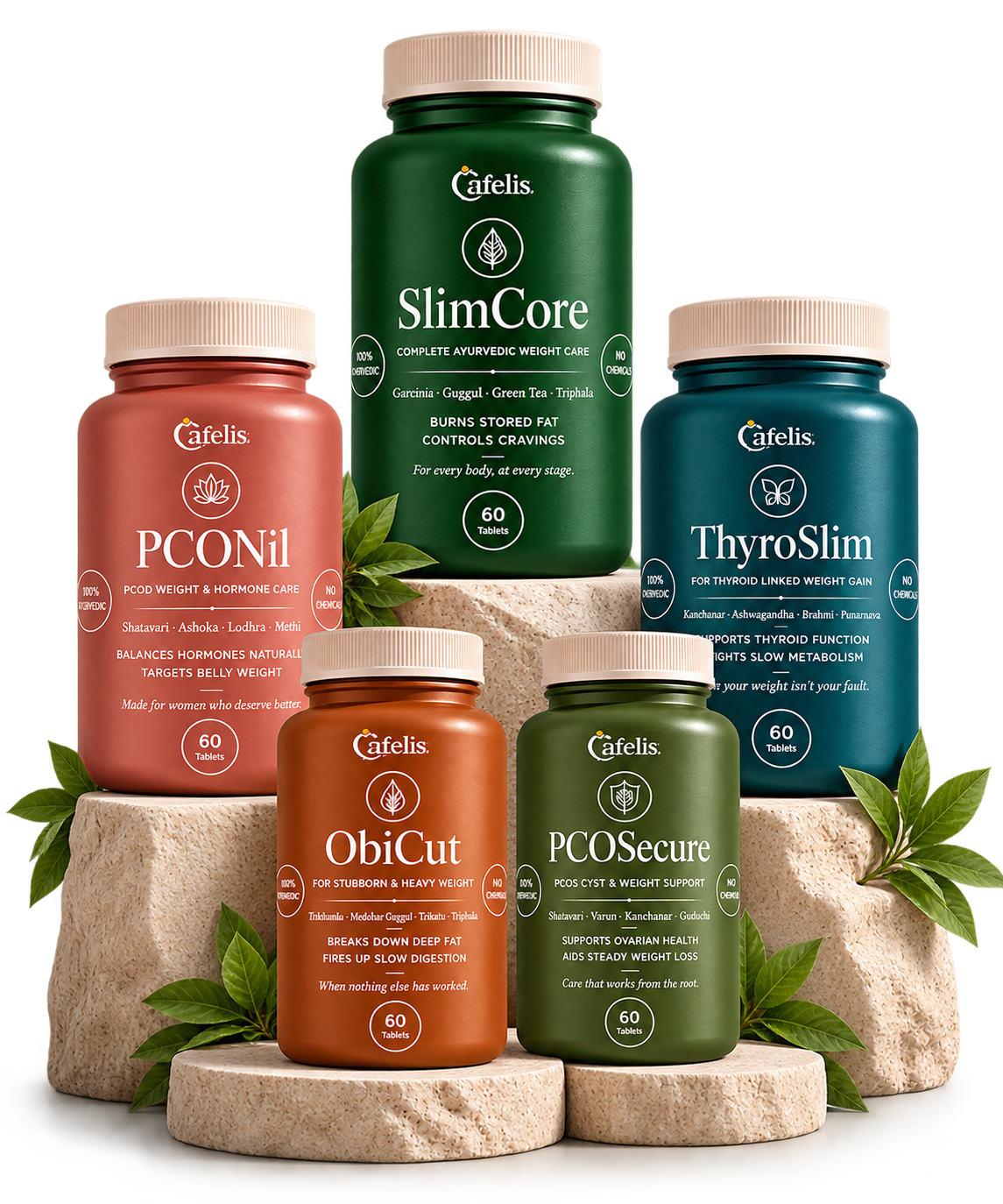 Safelis Complete Ayurvedic Range on Plinth