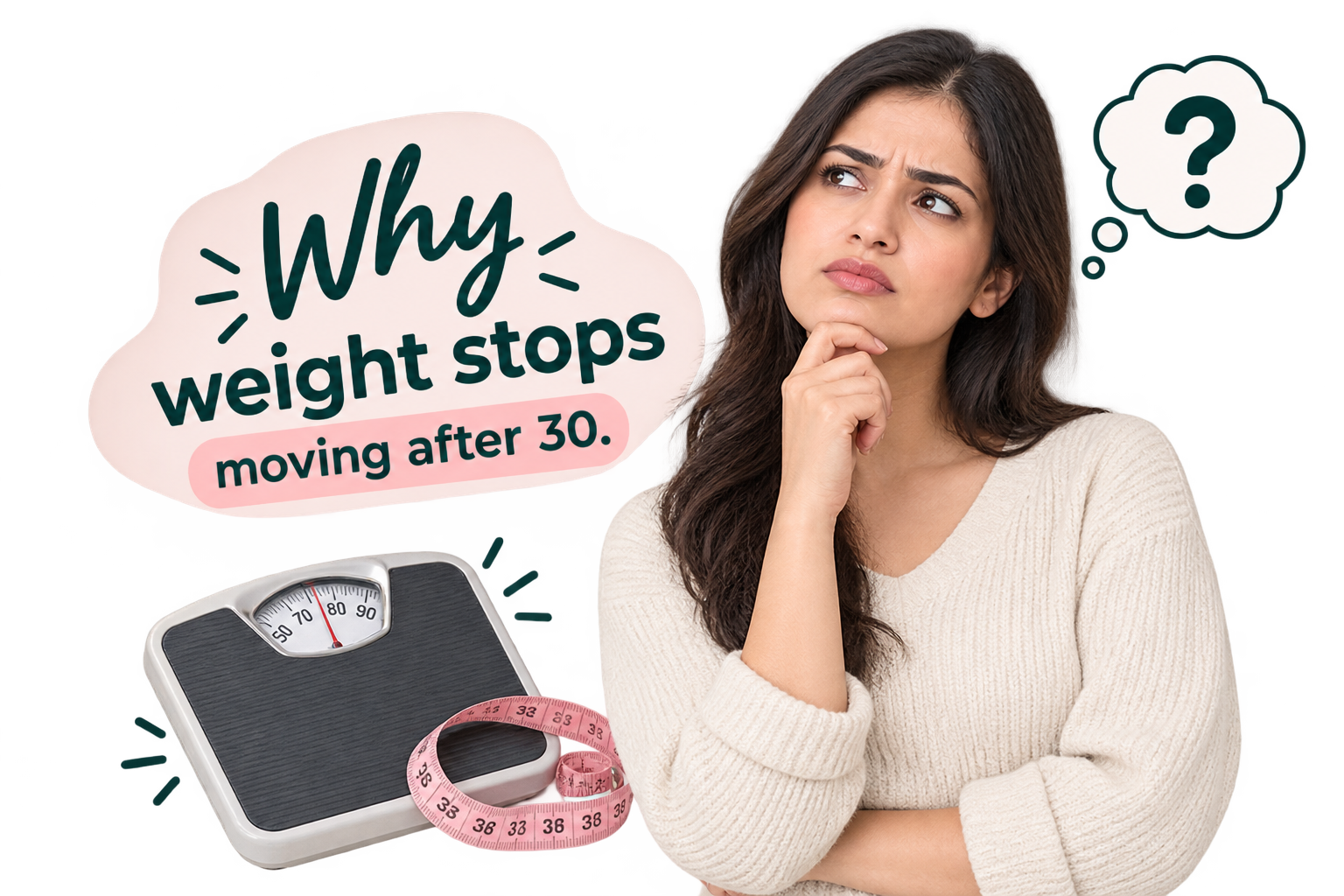 Why weight stops moving after 30